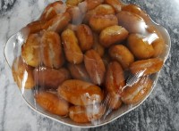 پیراشکی کرم دار با بافت پوک