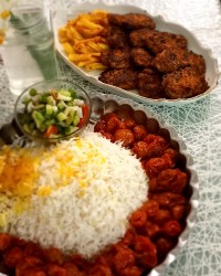 کتلت گوشت متفاوت