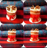 سفارش کیک ویترینی برای مشتری