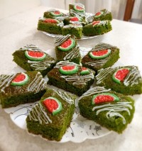 کیک اسفناج یلدایی