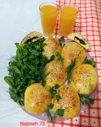 ختاب (نان مغزدار آذربایجان)