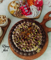کیک شکلاتی پنبه ای