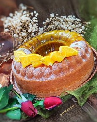 کیک پرتقالی تقدیمی