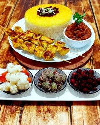 جوجه کباب تابه ایی و میرزا قاسمی❤️❤️