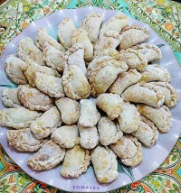 شیرینی قطاب عکس دوم رو ببین
