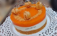 چیز کیک خرمالو