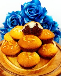 کیک دو رنگ ❤️❤️❤️