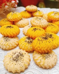 شیرینی بهشتی با روغن نیمه جامد