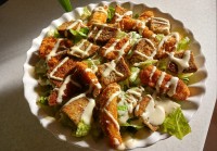 سالاد سزار با دستور شایلی عزیز