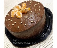 کیک_ شکلاتی_با_کرم_مخصوص