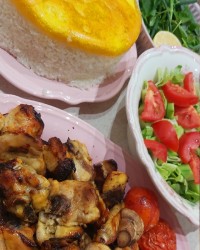 جوجه کباب در فر
