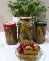 خیارشورفوری ،ترشی فلفل تند