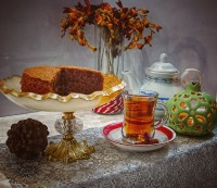 کیک موز ونسکافه