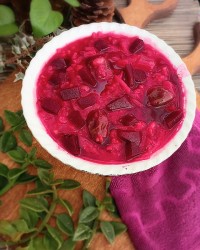 آش رشته ترش لبو