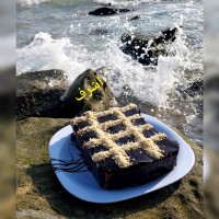 کیک یخچالی شکلاتی