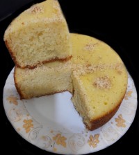 کیک هل و گلاب و زعفرون