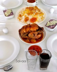 مرغ شکم پر بدون فر