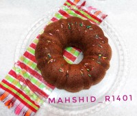 کیک شکلاتی دو تخم مرغی