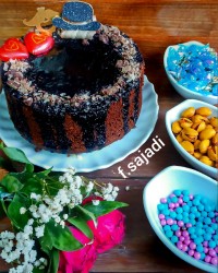 کیک خیس شکلاتی