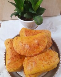 فطیر مغزدار باارد سبوس دار