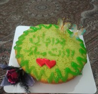 کیک طالبی برای بابا جونم