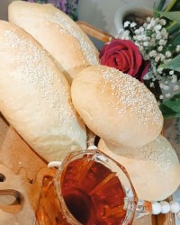 نان باگت ونان برگر