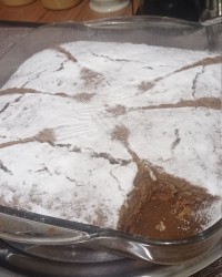 کیک سیب و خرما