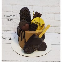 کیک فول شکلاتی
