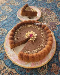 کیک خیس نسکافه ای
