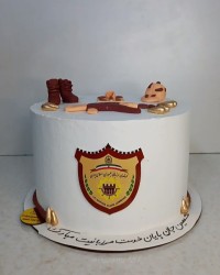 کیک پایان خدمت