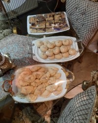 چیز کیک وشیرینی خانگی