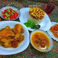 خوراک مرغ پرتقالی
