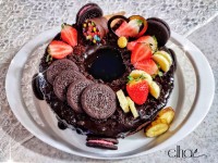 کیک خیس شکلاتی