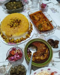 ناهار کنار خانواده همسر?