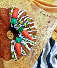 کیک هویج و گردو