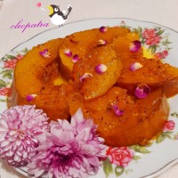 کدو حلوایی کاراملی