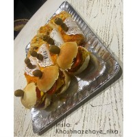 مینی _نان _همبرگر فینگر_فود