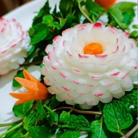 گل با شلغم وهویج