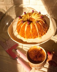 کیک هویج گردو