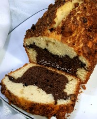 کیک صبحانه دو رنگ