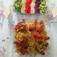 ته اندازه مرغ