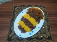 برنج رنگی سیاه وقهوه ایی سبوس دار