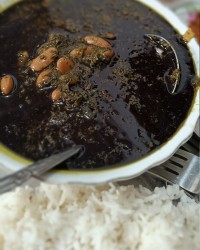 قورمه سبزی جان جانان