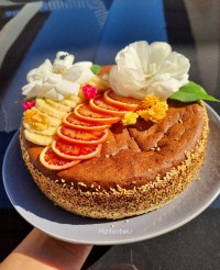 کیک خرما کاکائویی بدون شکر