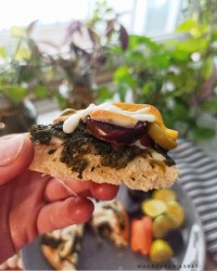 پیتزا اسفناج