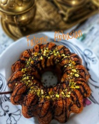 کیک موز گردو