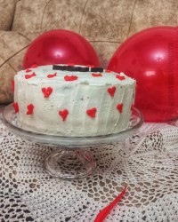 کیک ردولوت دورغین