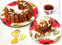 کیک نسکافه ای ساده