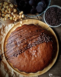 کیک نسکافه ای ساده