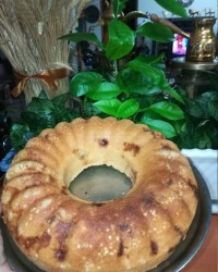 کیک مغز دار موزی.